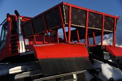 08C Snow Cat At Garabashi Camp Can Carry Climbers And Tourists Higher Up The Mountain On Mount Elbrus Climb
